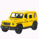 Машинка метал Mercedes-Benz G-Class (Гелендваген) АвтоЕксперт жовта 1:32 звук світло (LF-80110)