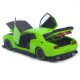 Машинка метал Dodge Challenger SRT Hellcat Redeye зелена 1:32 світло звук інерція 15*6,5*4 см (TK-12200)