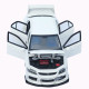Mitsubishi Машинка метал Lancer Evolution IX біла 1:32 світло звук інерція відч двері баг капот 15*5,5*4,5см (TK-20651)