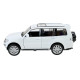 Машина метал Mitsubishi Pajero 4WD Turbo Мітсубісі біла 1:33 світло звук 14,5*5,5*5,5см (68463W)