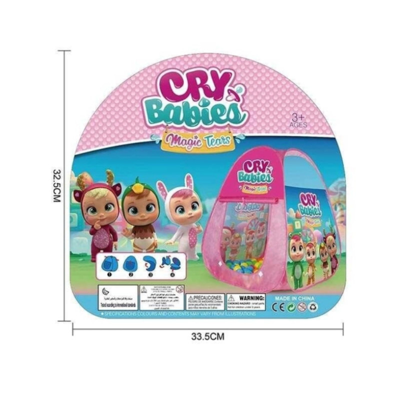 Дитячий ігровий намет будиночок «Cry Babies» 72 х 72 х 94 см, в сумці (888-027)