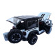 Машинка метал Jeep Wrangler Rubicon джип вранглер білий 1:24 світло звук 21,5*8*9см (GT - 94911)
