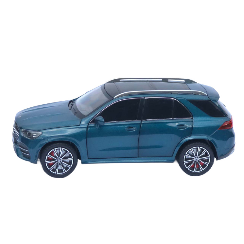 Машинка метал Mercedes-Benz GLE-Class АвтоЕксперт бірюзова 1:24 звук світло інерція 20,5*8,5*7,5 см (G9775-15)
