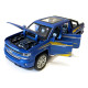 Машинка металева дитяча Chevrolet V8 Шевроле, синій, Автоексперт, 1:32, світло, інерція, відкриваються двері, багажник, капот, 17,5*5*6см (TК - 32293)