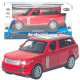 Машинка метал Range Rover Vogue АвтоЕксперт червона 1:32 звук світло відкрив двері капот багажник (72655)