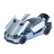 Машинка металл Mercedes-Benz SLR McLaren 722 серебристый 1:32 свет звук открыв двери капот багаж (TK-11073)