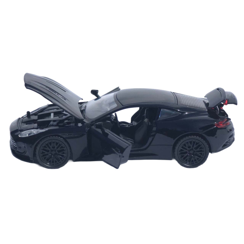 Машинка метал Aston Martin DB11 АвтоЕксперт чорна 1:32 світло звук 15*6*4 см (L-6983-05)