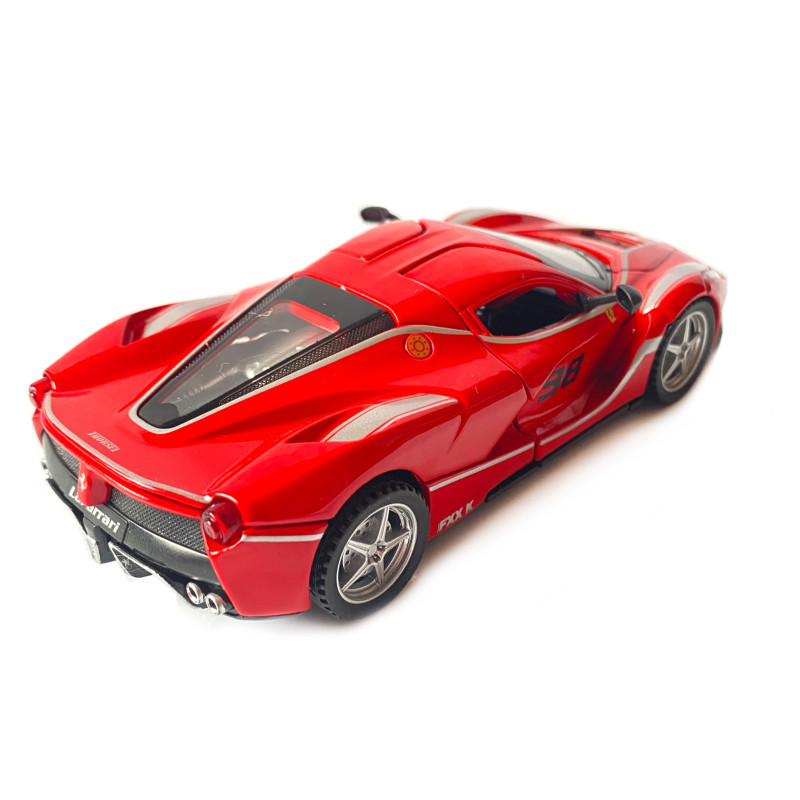 Машинка дитяча АвтоЕксперт металопластик, червона, LaFerrari світло, звук, іннерція, відчин. двері, баг., капот 15*6*4см (23603)