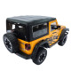 Машинка метал Jeep Wrangler Rubicon джип вранглер жовтий 1:24 світло звук 21,5*8*9см (GT - 94911)
