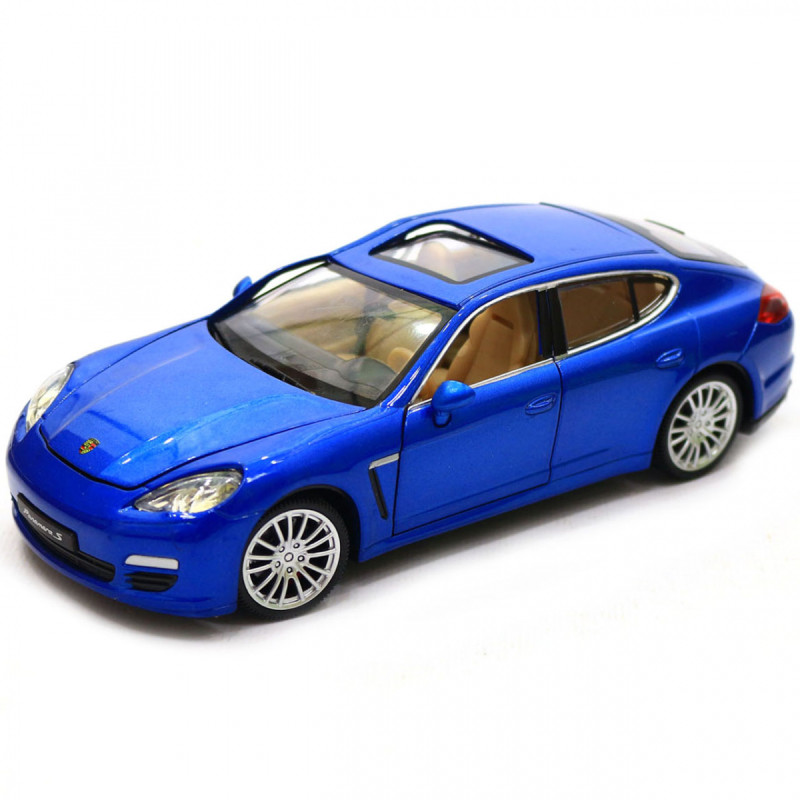 Машинка іграшкова Автопром «Porsche Panamera S» синя, 18х6х6 см, (68245A)