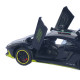 Машинка метал Lamborghini Aventador SVJ АвтоЕксперт чорна 1:32 звук світло 14*6*3,5 см (LF-46301)