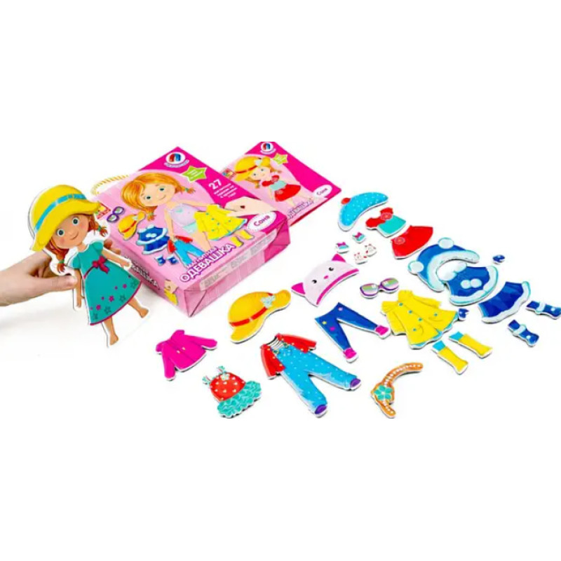 Магнітна гра-одягашка "Соня" Vladi Toys (VT 3702-07)