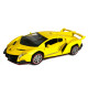 Іграшкова машинка металічна Lamborghini (Ламборгіні) "АвтоЕксперт", жовта, світло, звук, інерція, відкр двері, багажник, капот, 17*7*4см, 81322