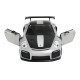 Машинка метал Porsche 911 GT2 RS сіра 1:32 світло звук відкр двері 14*6*3,5 см (68705)