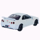 Машинка метал Nissan Skyline GT-R АвтоЕксперт біла 1:24 звук світло відкр двері капот багажник (1990-21)