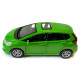 Машинка металева дитяча Honda Fit, зелена, металева, 1:32, звук, світло, інерція, відкриваються двері, багажник, капот, 15*5*6см (GT - 04600)