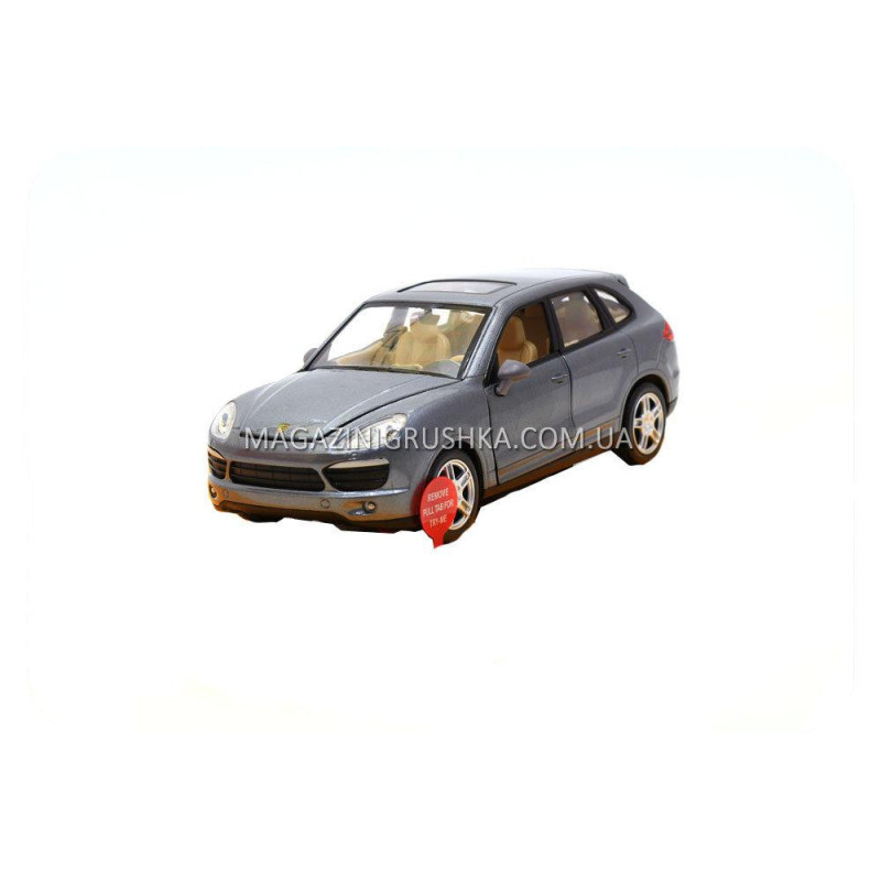 Машинка ігрова автопром «Porsche Cayenne S» Сірий 68241A