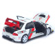 Машинка метал Mitsubishi Lancer Evolution IX біла 1:32 світло звук відч двері капот багаж (TK-13970)