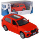 Машинка метал BMW X5 M БМВ червона 1:43 відкр двері 5*11*4см (250404)