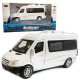 Машинка металева Mercedes-Bens Sprinter CM335 мінівен 1:32 Мерседес-Бенц спрінтер біла світло звук відкр всі двері інерція 15*5*7 (ТК-1788/31049)