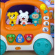 Автобус-каталка WToys укр мова віршики 6 казок звуки світло мелодії рухомі елементи пісні 20*6,5*16см (19479)