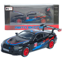 Машинка метал BMW M8 Competition GTE АвтоЕксперт чорна 1:32 звук світло інерція 16*7*4 см (LF-46311)