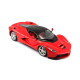 Машинка металлическая Laferrari Bburago 1:24, красная феррари лаферрари, откр капот, 13*5*3 см (18-26001)