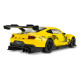 Машинка металева Ford Mustang GT3 жовта 1:24 відкриваються двері капот 20,5*8,5*5 см (661293A)