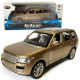 Машинка металева дитяча Range Rover, Рендж Ровер, бронза, Автоексперт, 1:32, звук, світло, інерція, відкриваються двері багажник капот, 15*7*6 см. (48697W)