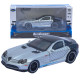 Машинка металл Mercedes-Benz SLR McLaren 722 серебристый 1:32 свет звук открыв двери капот багаж (TK-11073)
