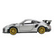 Машинка метал Porsche 911 GT2 RS сіра 1:32 світло звук відкр двері 14*6*3,5 см (68705)