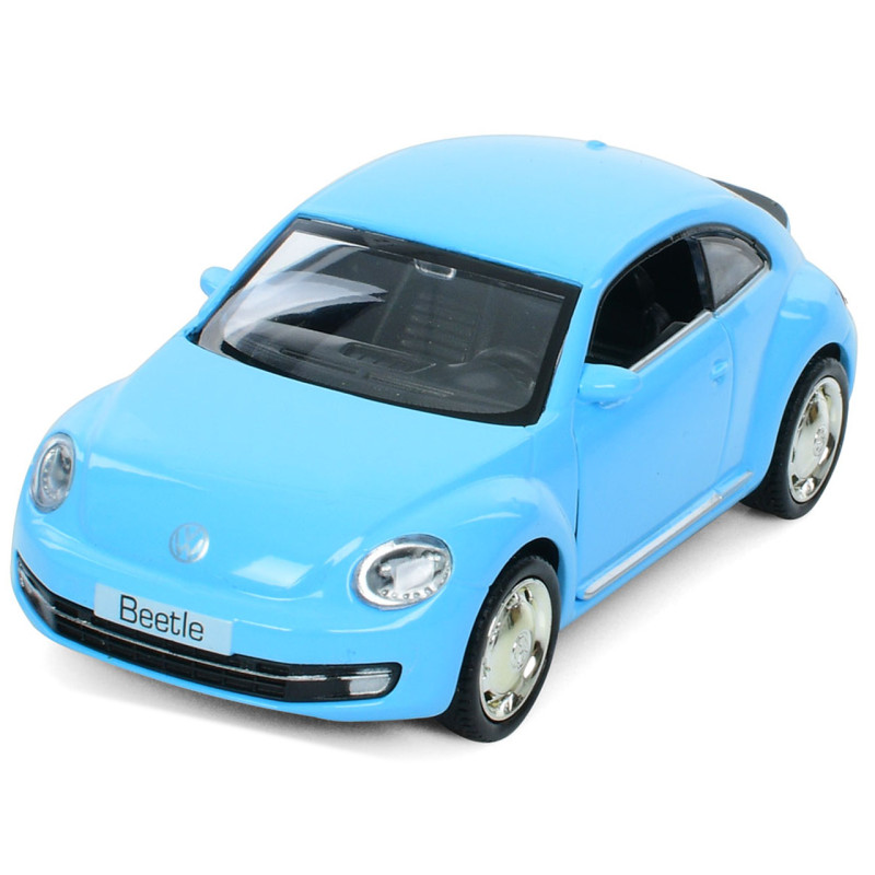 Машина метал Volkswagen New Beetle 2012 АвтоСвіт синя інерція 12*5*4 см (AS-3094)