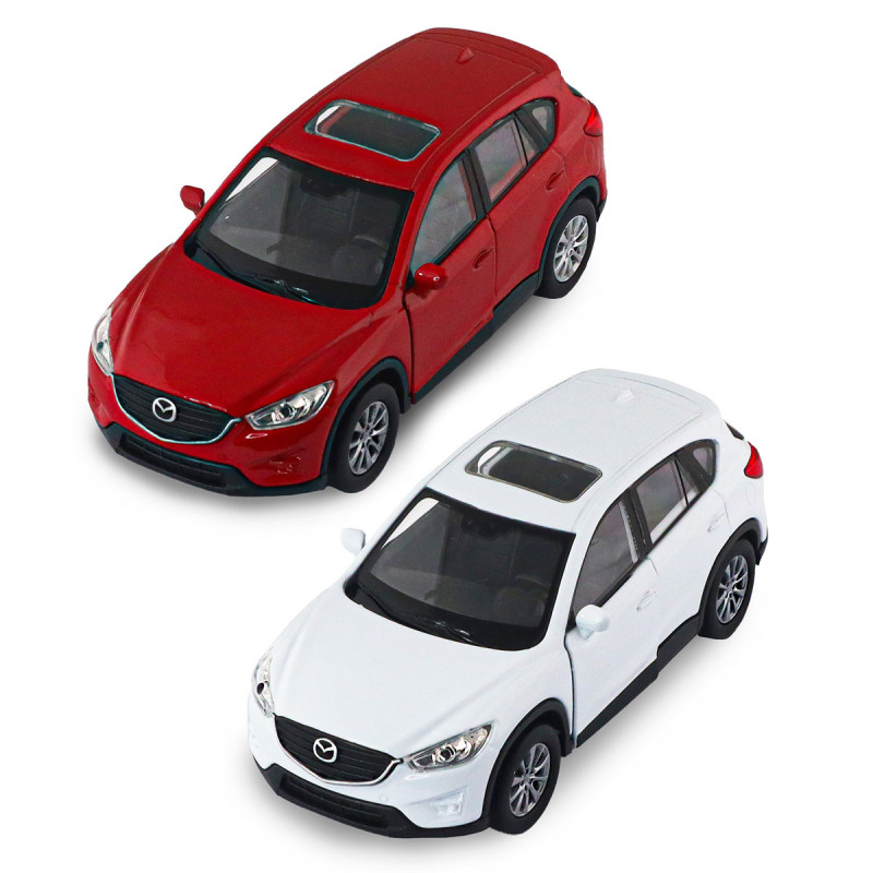 Машинка метал Mazda CX-5 мазда червона 1:43 відкр двері 5*12*4см (250390W)