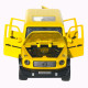 Машинка метал Mercedes-Benz G-Class (Гелендваген) АвтоЕксперт жовта 1:32 звук світло (LF-80110)