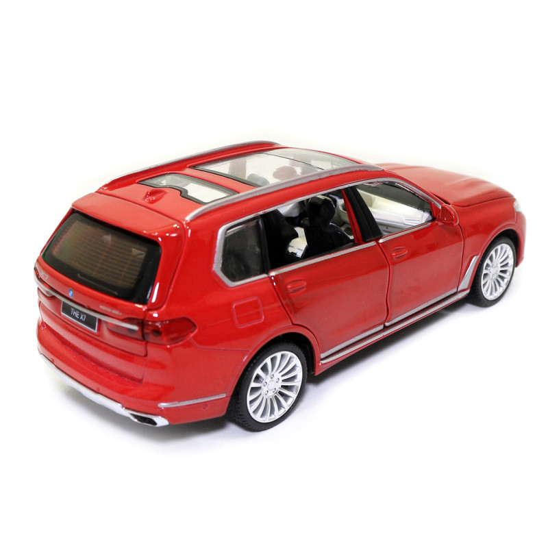 Іграшкова машинка металева «BMW X7» Автопром БМВ, червоний, 14*5*5 см, (68470)