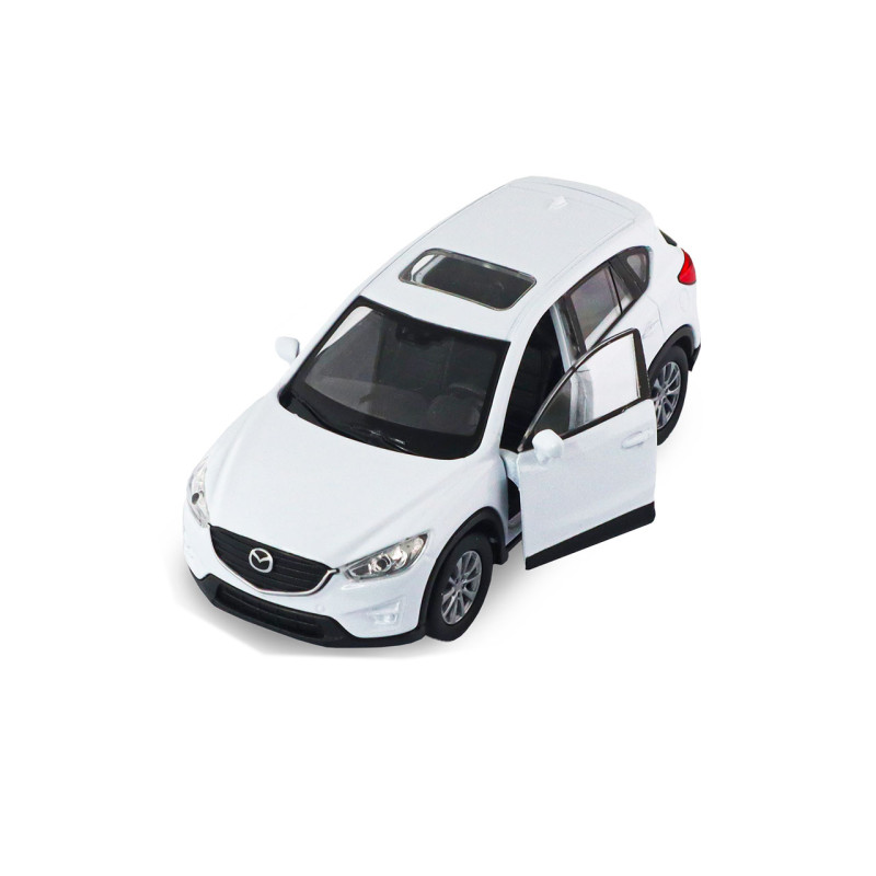 Машинка метал Mazda CX-5 мазда біла 1:43 відкр двері 5*12*4см (250390W)