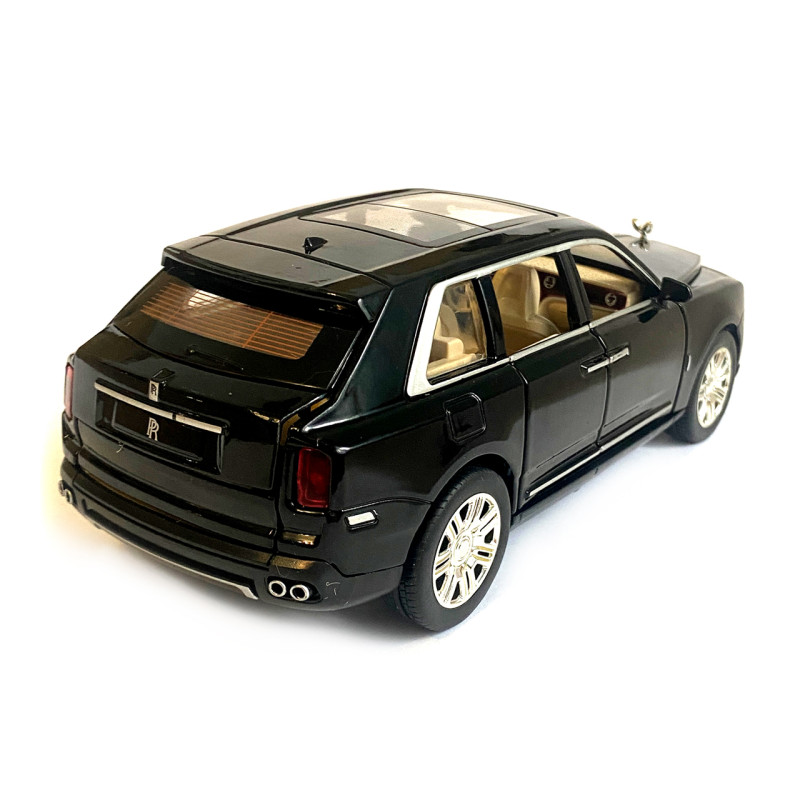 Іграшкова машинка металева Rolls-Royce «АвтоЕксперт» Роллс-Ройс чорний, світло, звук 20*8*7 см (GT-4502)