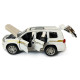 Машинка металева дитяча Toyota Land Cruiser Prado CZ10, тойота прадо, біла, Автоексперт, 1:32, звук, світло, інерція, відкриваються двері багажник капот, 16*5*6см. (GT-06320)
