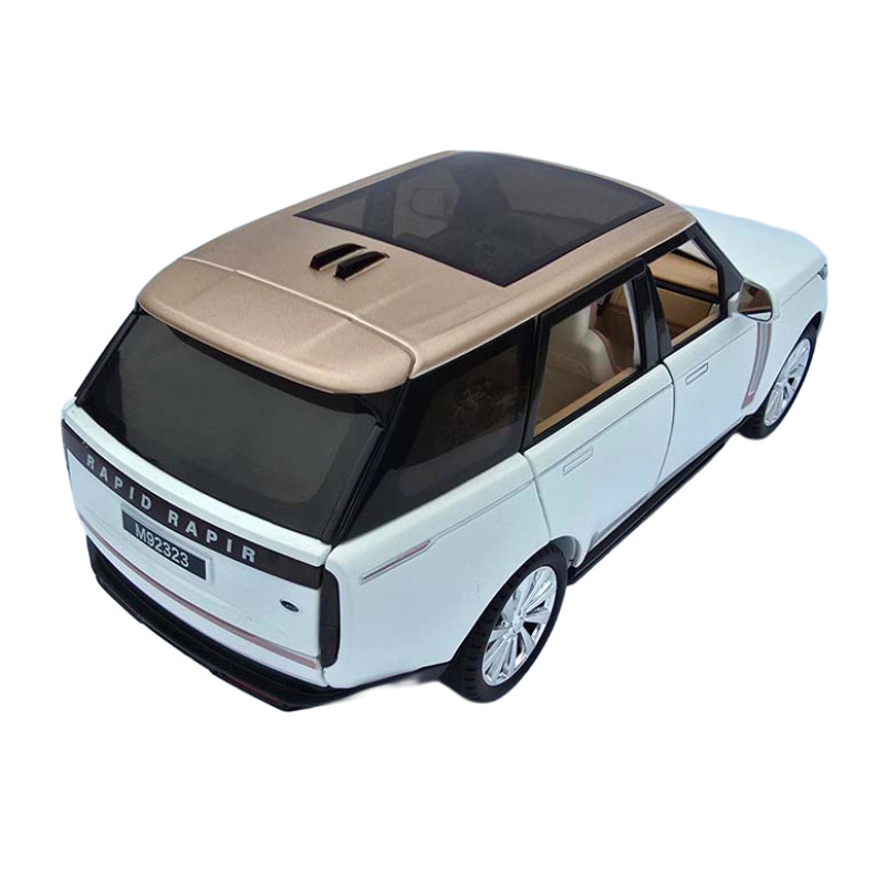 Машинка метал Range Rover L460 рендж ровер 1:24 білий світло звук 20,5*7*7см (RS-15526)