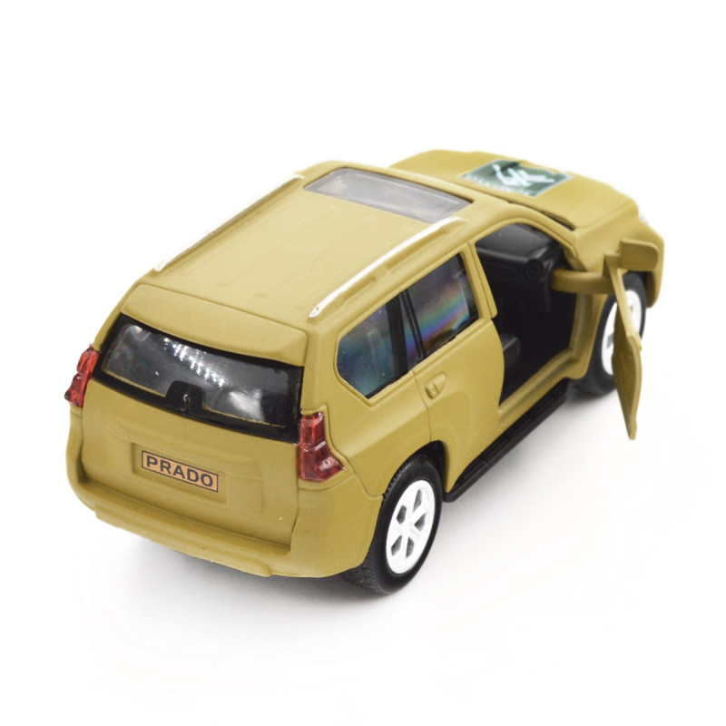 Машинка металева серії Шеврони Героїв Toyota Prado Хартія 1:40 5*12*4см (KM6188)
