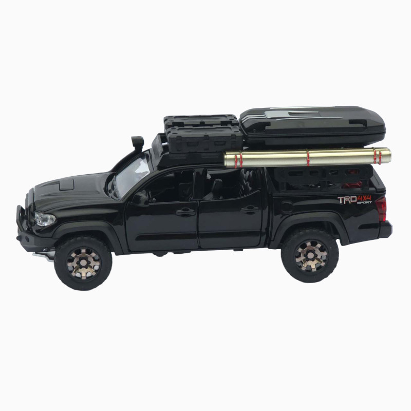 Машинка метал Toyota Tacoma TRD Pro АвтоЕксперт чорна 1:32 звук світло інерція (ТК-9415)