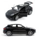 Машинка игровая Porsche Macan «АвтоЕксперт» Порше Макан, металл, черная, подсветка фар, звук, инерция, открываются двери, капот, 16*7*6, 15506