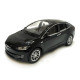 Машина металева Tesla Model 5 Тесла чорна 1:22 світло звук відч двері баг капот 21*8*7см (RS-66012)