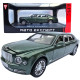 Машинка метал Bentley Mulsanne зелена Бентлі Мульсан лімузин 1:24 звук світло 20*5,5*5см (RS-52405)