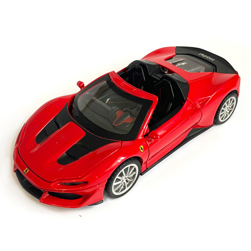 Машинка іграшкова дитяча металопластикова, АвтоЕксперт, Ferrari J50 (Феррарі) червона, 15*6*5см, (40408)