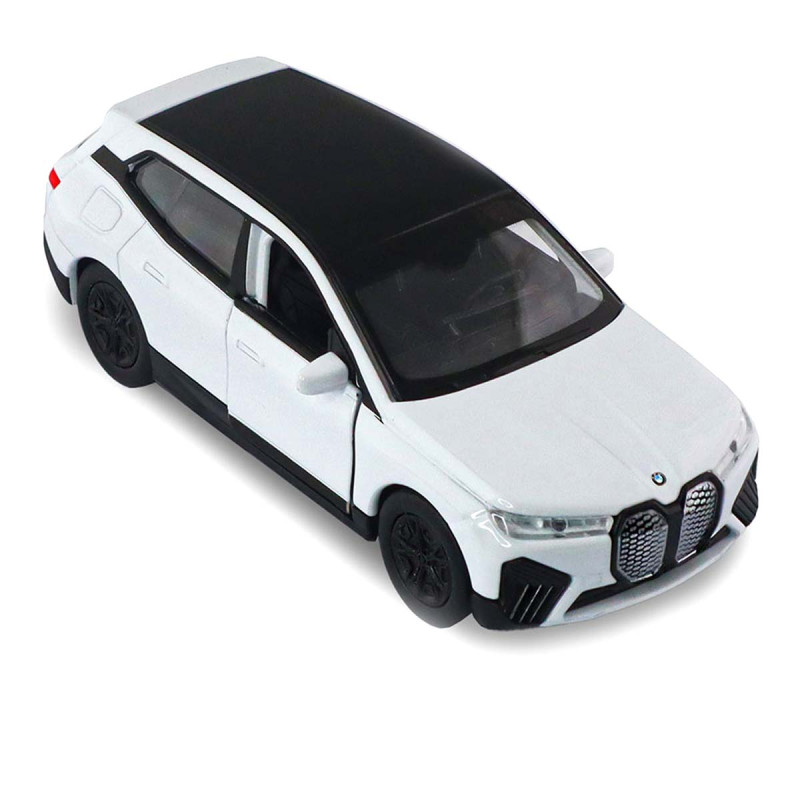 Машинка метал BMW iX БМВ 1:43 білий відкр двері інерція 6*12*4см (250380W)