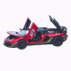 Машинка метал Lamborghini Aventador SVJ АвтоЕксперт червона 1:32 звук світло 15,5*7*3,8 см (LF-66519)