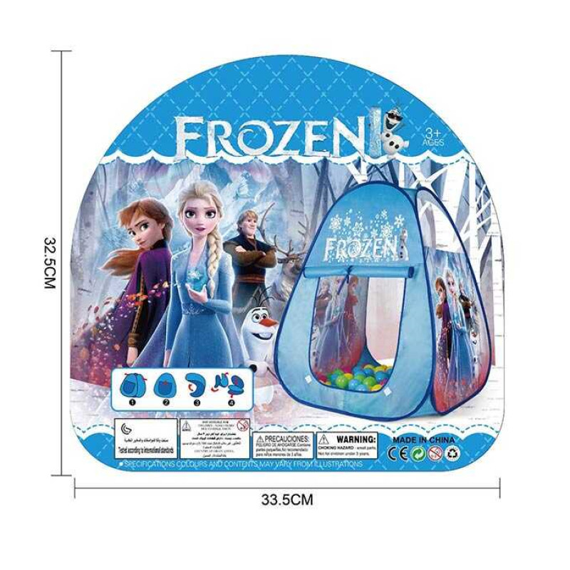 Дитячий ігровий намет будиночок «Frozen» Льодяне сердце 72 х 72 х 94 см, в сумці (888-031)
