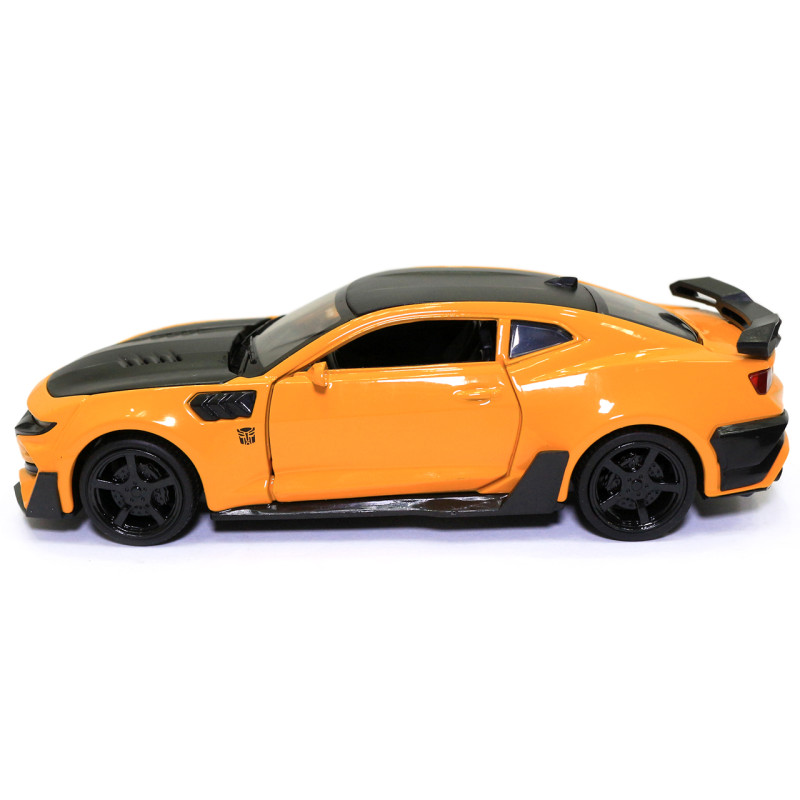 Машинка металева Chevrolet Camaro «AutoExpert» Шевроле Камаро, жовта, звук, світло 15*5*7 см (LF-34698)