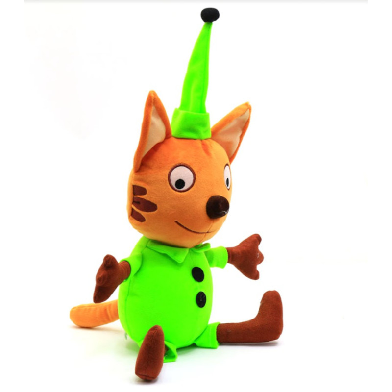 Мягкая игрушка KinderToys «Три кота». Любимая игрушка Компот (00068-3)